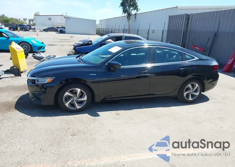 2019 Honda Insight Ex from USA, damaged, VIN 19XZE4F51KE021436